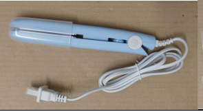 Product Safety Information Notice on VinBee Travel Mini Hair Flat Iron Ceramic Tourmaline Hair Straightener sold on Amazon