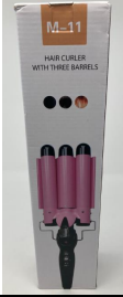 Product Safety Information Notice on 3 Triple Barrel Hair Salon Ceramic Wave Waver Curling Iron Curler Wand on the eBay Platform